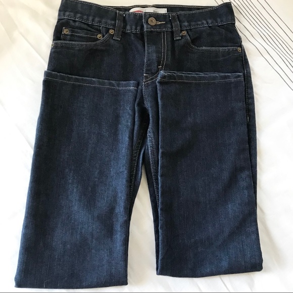 Levi’s 511 Boys 27x27 size 14 Dark Wash - Picture 4 of 7
